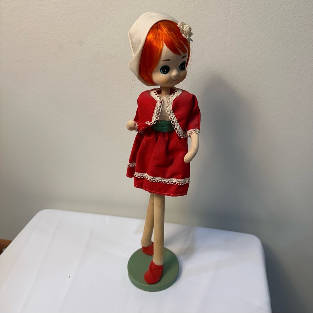 Vintage Holiday Fair Doll